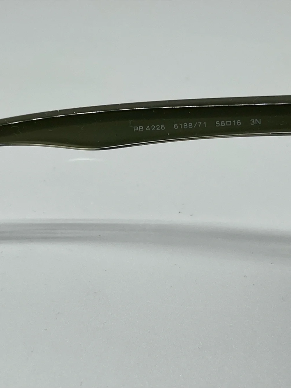 Ray Ban RB4226 6188/71 Lenses Blue Square Sunglasses Frame 56-16